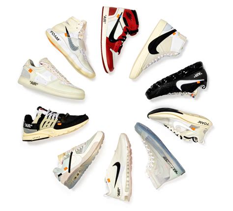 nike x off white inspired white